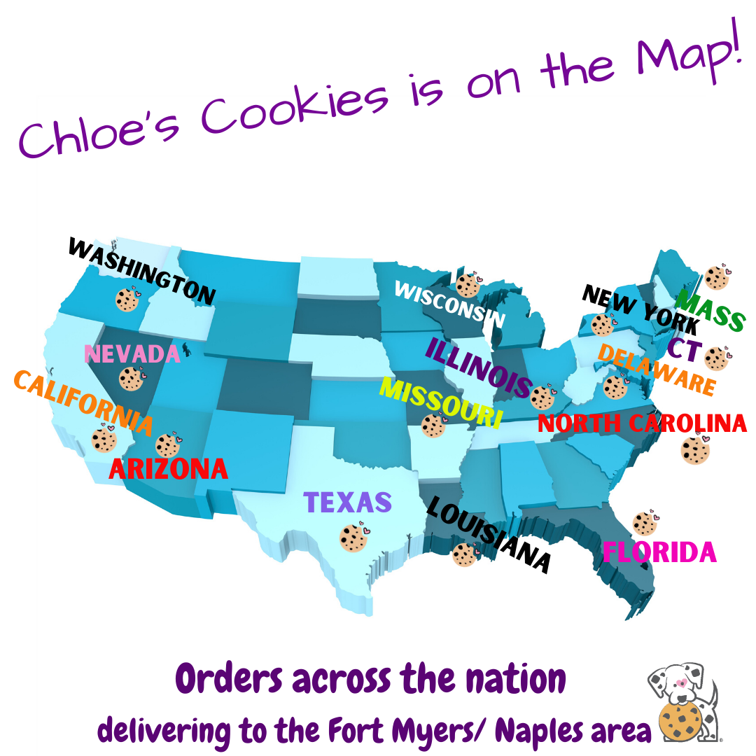 A Little Geography | Chloe's Cookies